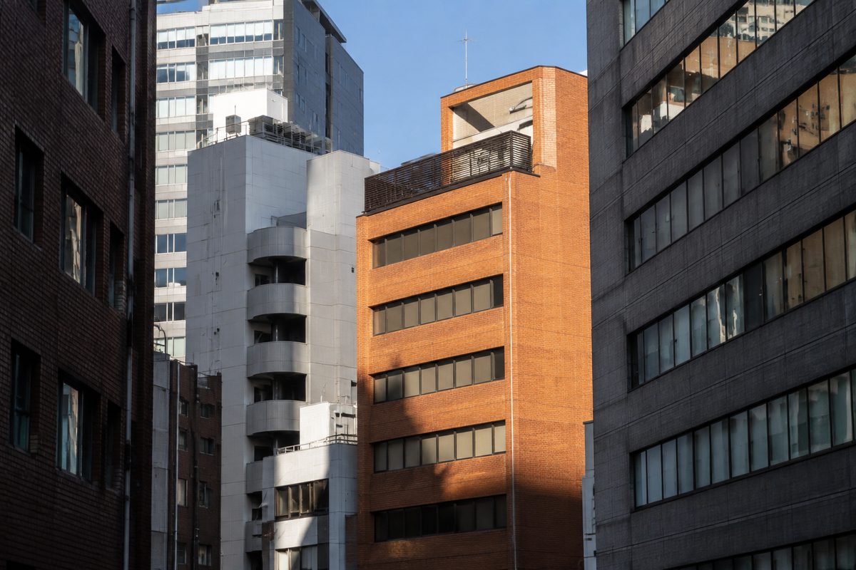 スタジオが所在する大阪市中央区南久宝寺町の街路景観